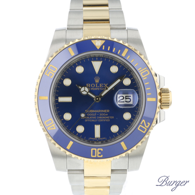 Rolex - Submariner Date Steel / Gold  Blue Dial