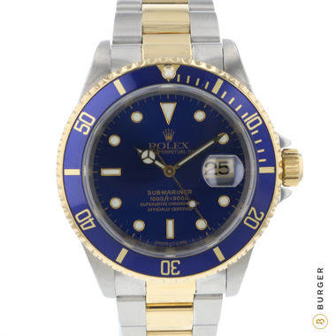 Rolex - Submariner Date Gold/Steel Blue