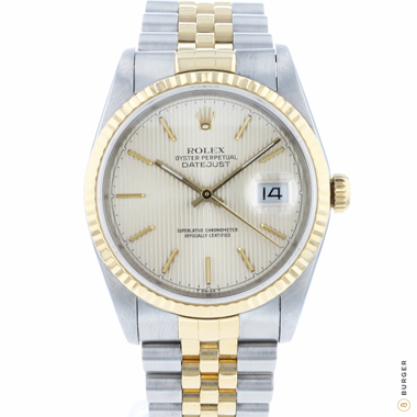Rolex - Datejust 36 Steel/Gold Jubilee Fluted Tapestry Dial