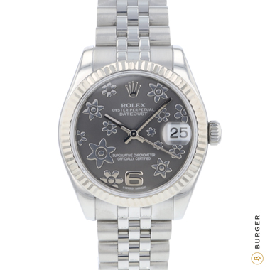 Rolex - Datejust 31 Stainless Steel Fluted / Jubilee Flower Dial