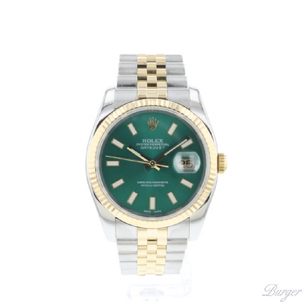 datejust 36 green dial