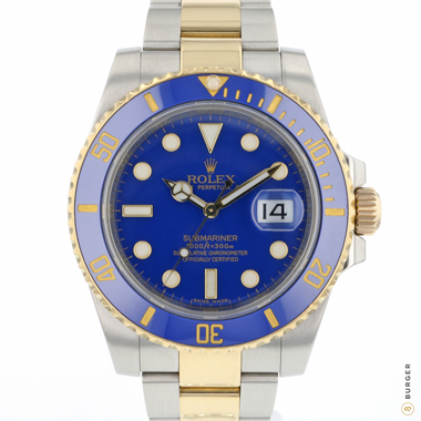 Rolex - Submariner Date Steel / Gold  Blue Dial