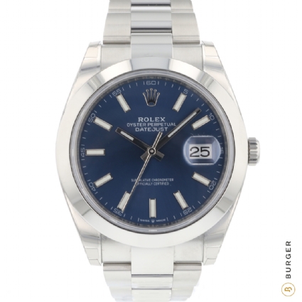 rolex dj 41 blue dial