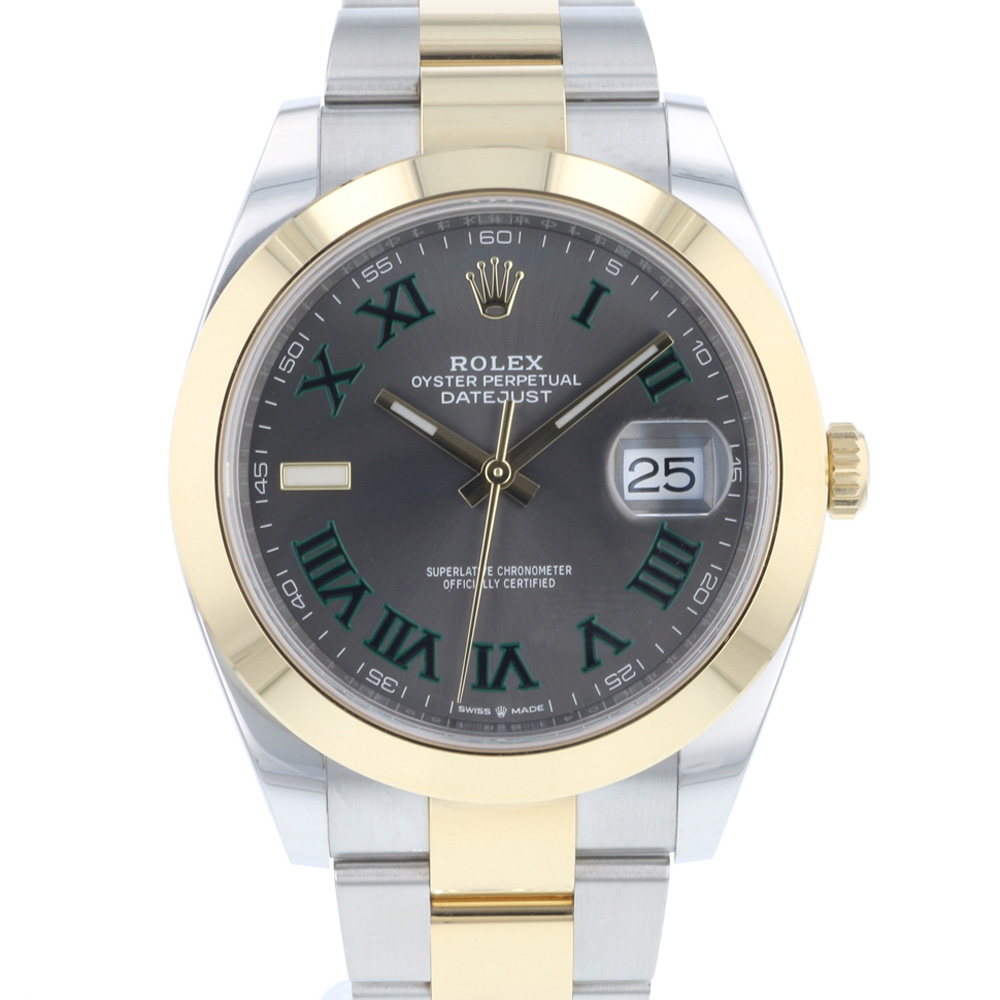 Datejust 41 Gold/Steel Wimbledon - Rolex - Verkochte horloges - Juwelier  Burger