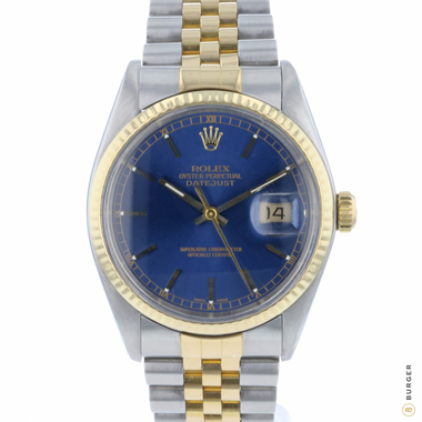 Rolex - Datejust 36 Gold/Steel Jubilee Blue Dial