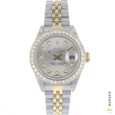 Rolex - Datejust 26 Gold/Steel Diamonds
