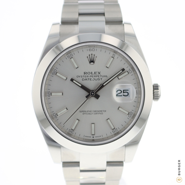 Rolex - Datejust 41 Silver Dial NEW!
