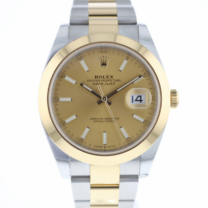 gold datejust 41