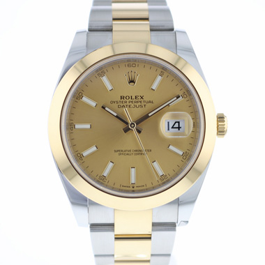 Rolex - Datejust 41 Gold / Steel NEW