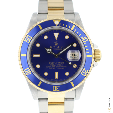 Rolex - Submariner Date Gold/Steel Blue