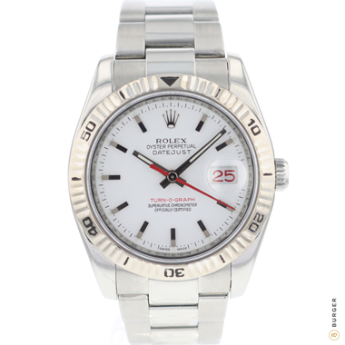 Rolex - Datejust 36 Turn-O-Graph White Dial