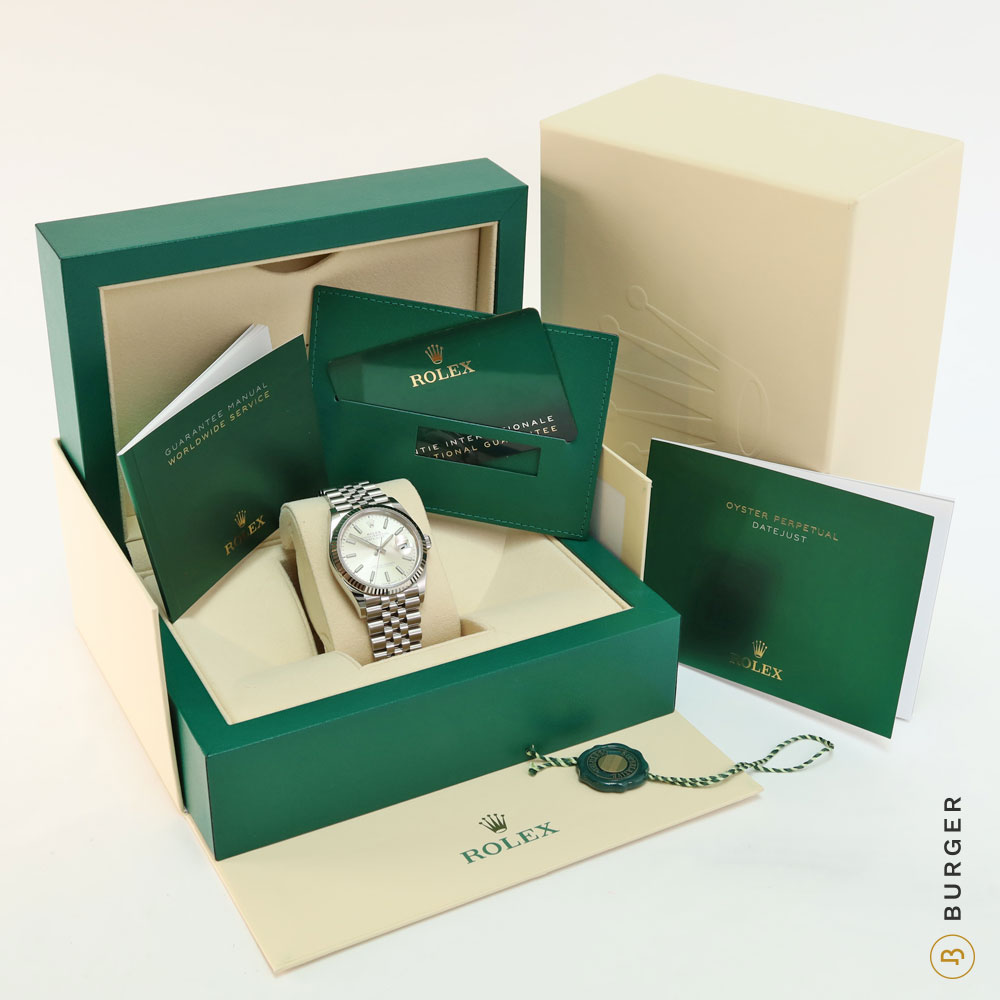 126234 silver dial