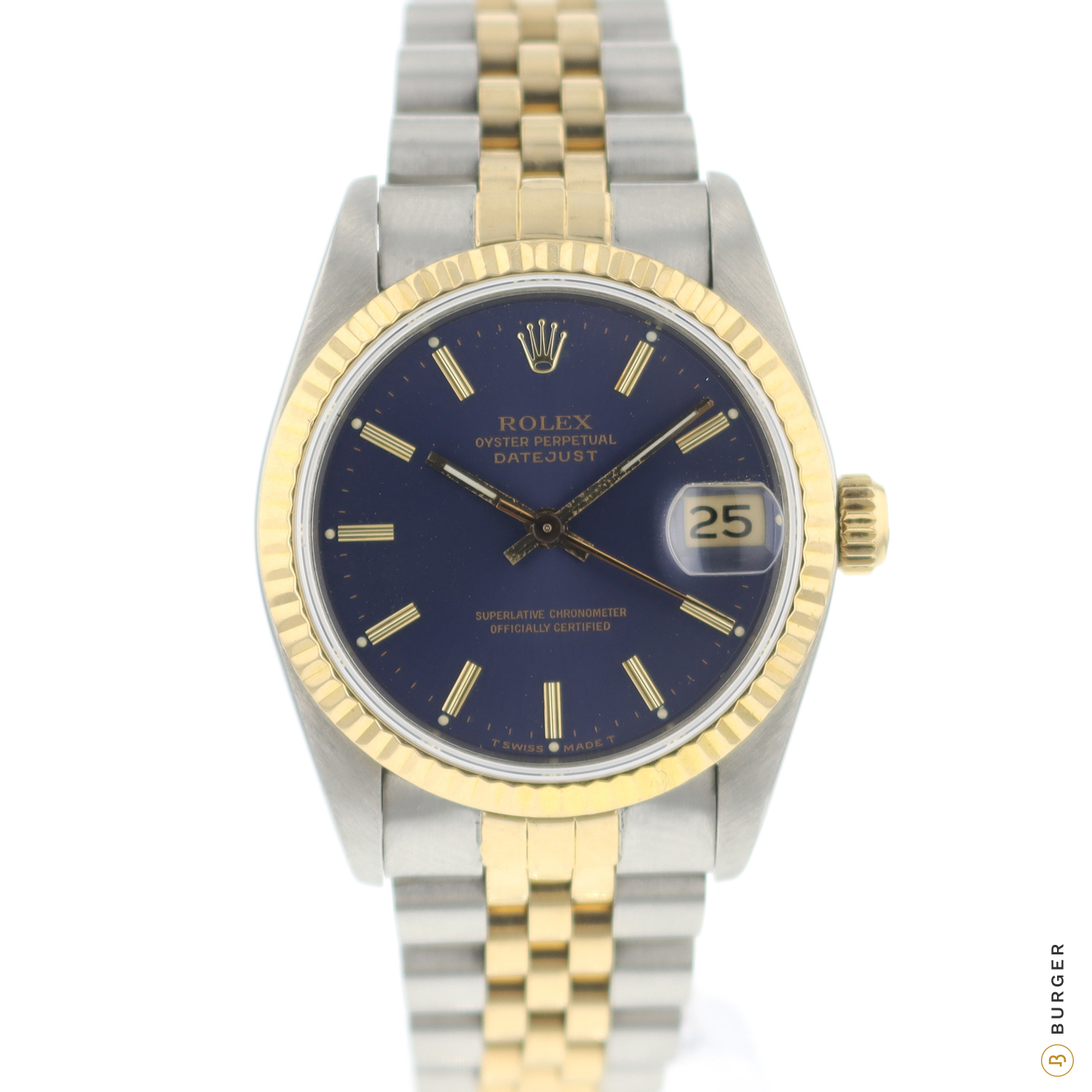 rolex datejust 41 jubilee blau