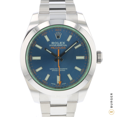 Rolex - Milgauss GV  Blue Dial