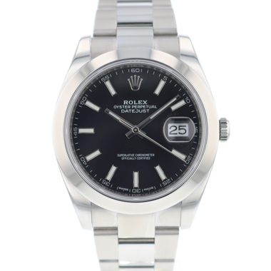Rolex - Datejust 41 Oyster Black Dial