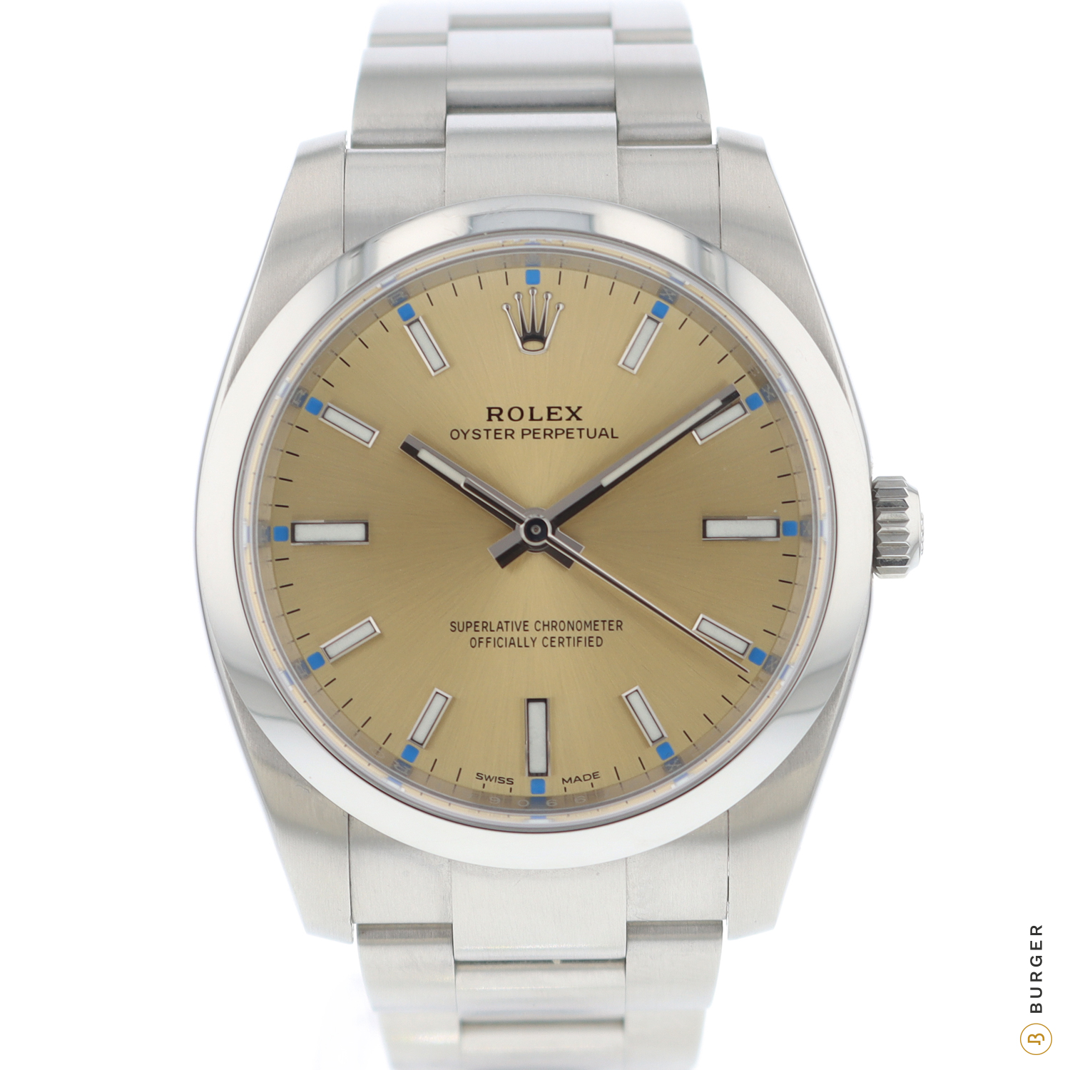 rolex oyster perpetual 36mm white grape