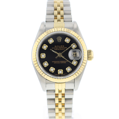 Rolex - Datejust 26 Lady Gold/Steel Jubilee Diamond Dial