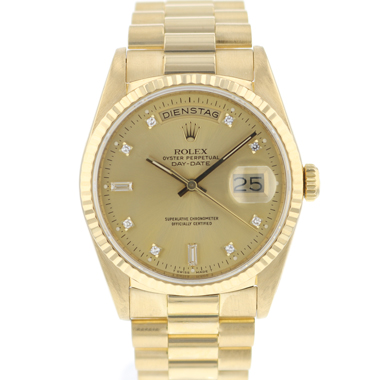 Rolex - Day-Date 36 Yellow Gold/ Diamond Dial