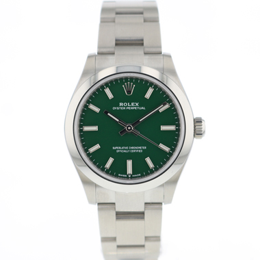 Rolex - Oyster Perpetual 31 Lady Green Dial NEW