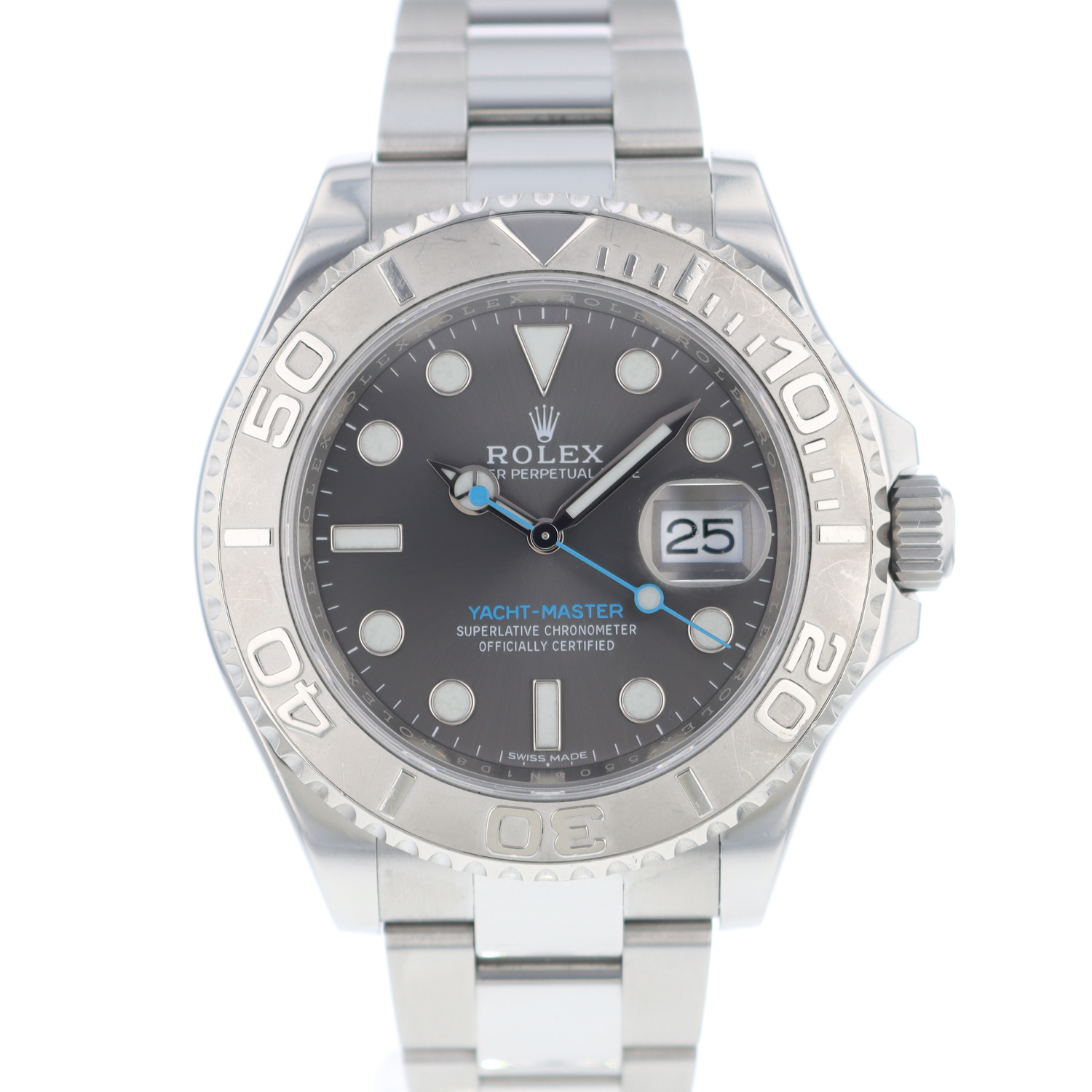 yacht master 40 rhodium review