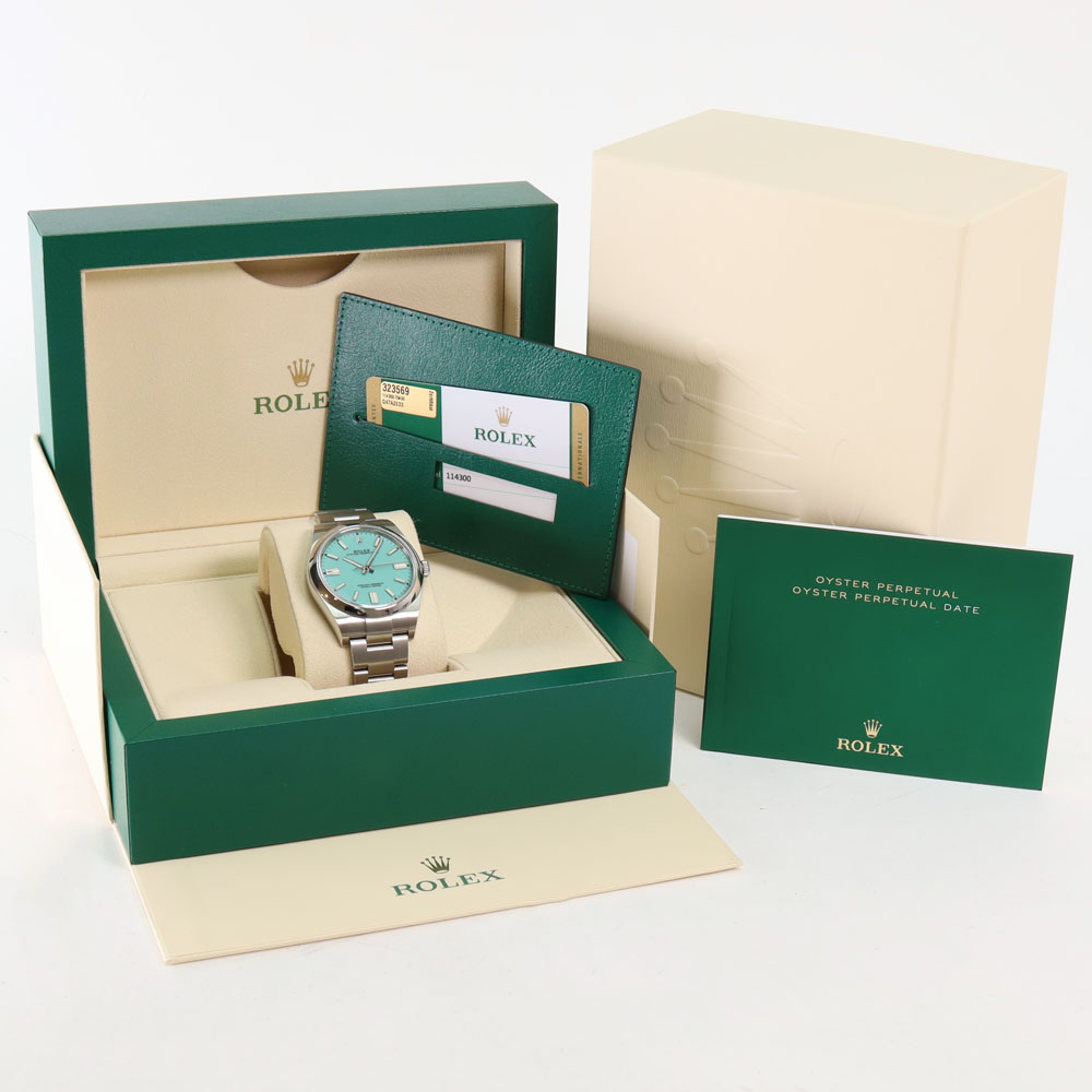 Turquoise Blue Tiffany Dial - Rolex 