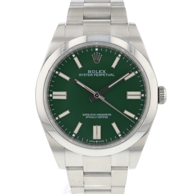 Rolex - Oyster Perpetual 39 Green Dial