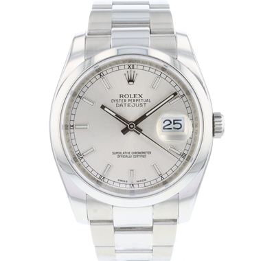 Rolex - Datejust 36  Silver Dial