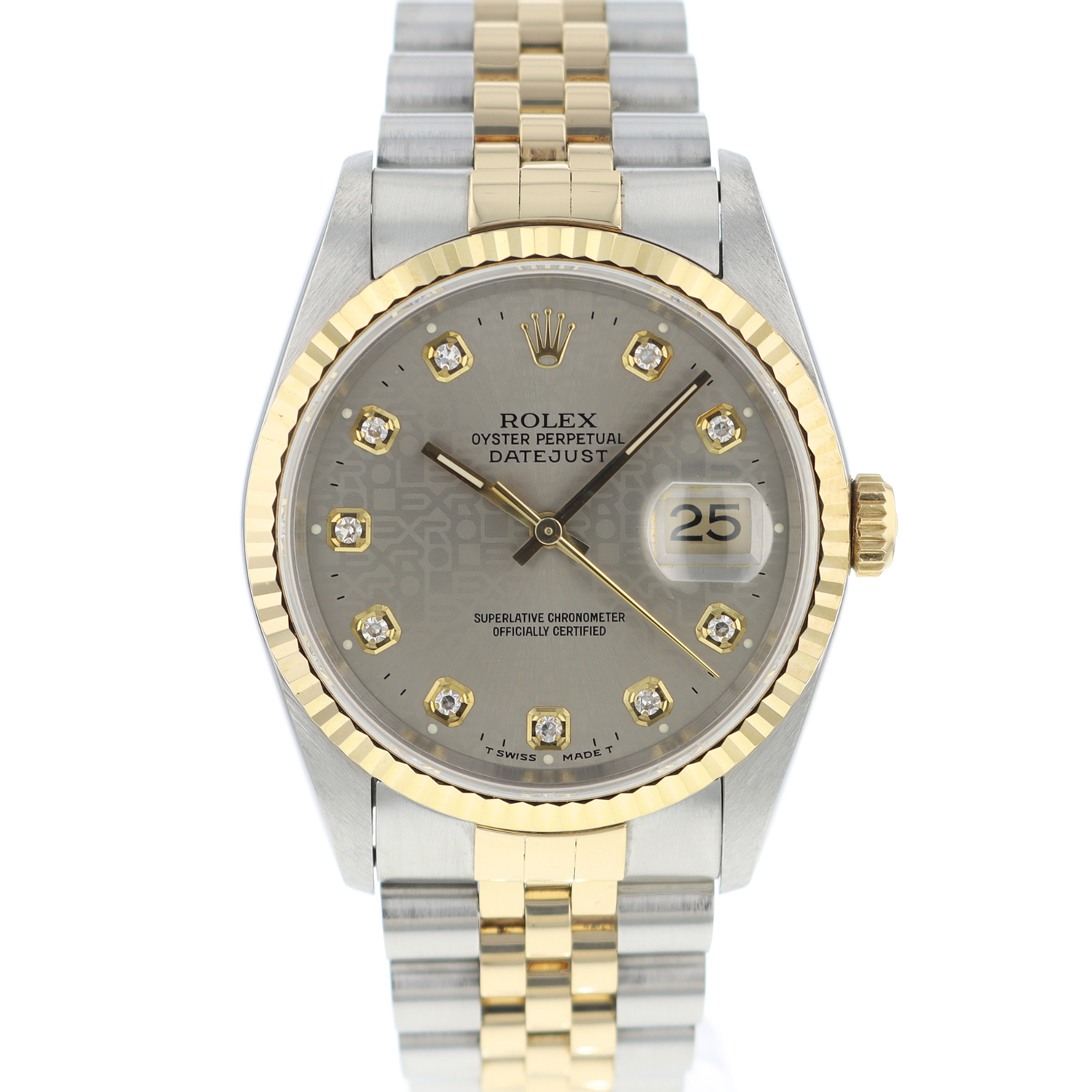 rolex logo dial