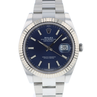 Rolex - Datejust 41 Fluted Blue Dial
