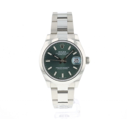 datejust 31 green dial