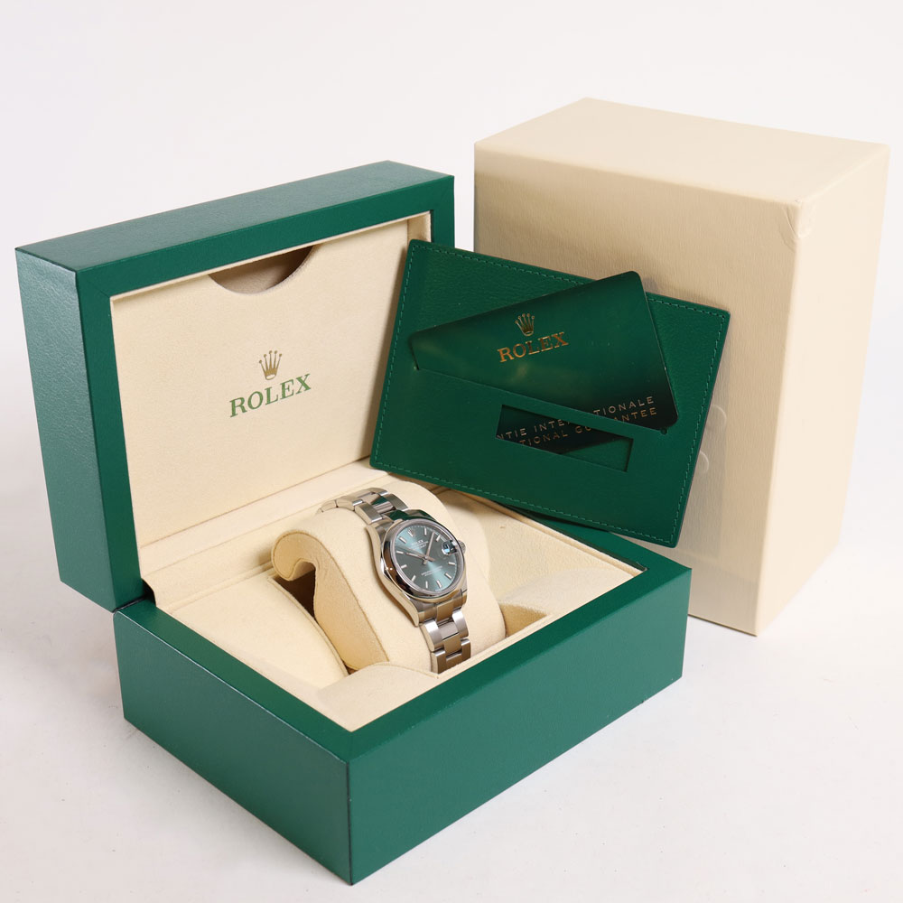 datejust 31 green dial