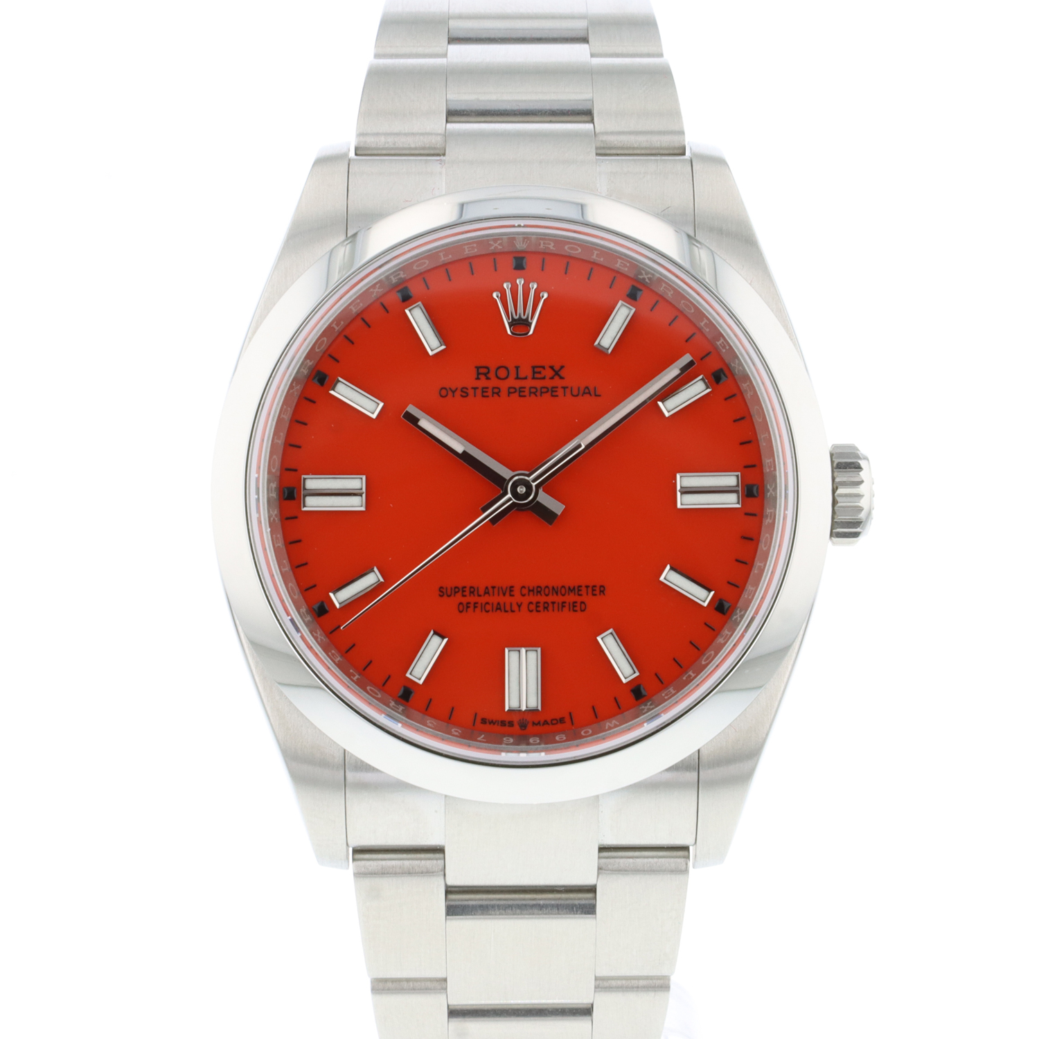 rolex oyster perpetual 36 red