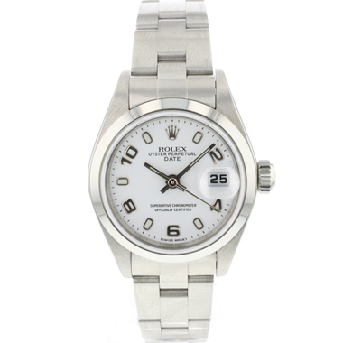 Rolex - Oyster Perpetual Date 26 Lady White Dial