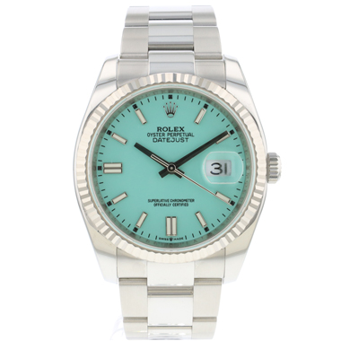Rolex - Datejust 36 Fluted Tiffany Dial