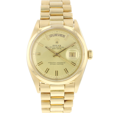 Rolex - Day-Date Yellow Gold Pesident 1802