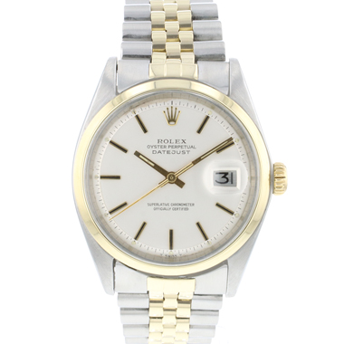 Rolex - Datejust 36 Jubilee Smooth Silver Dial