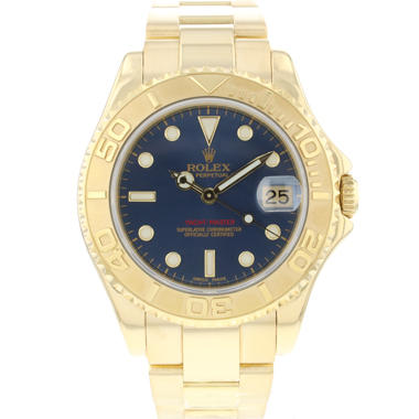 Rolex - Yacht-Master Midsize Yellow Gold Blue Dial