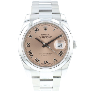 Rolex - Datejust 36 Oyster Pink Roman Dial
