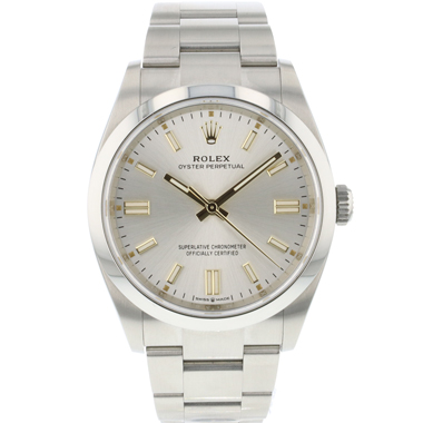Rolex - Oyster Perpetual 36 Silver Dial NEW
