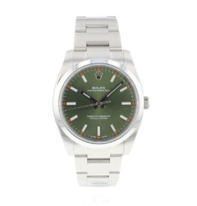 Oyster Perpetual 34 Steel Olive Green 