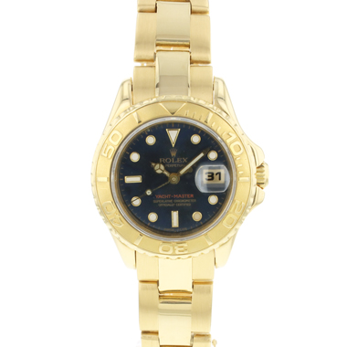 Rolex - Yacht-Master Lady Yellow Gold Blue Dial