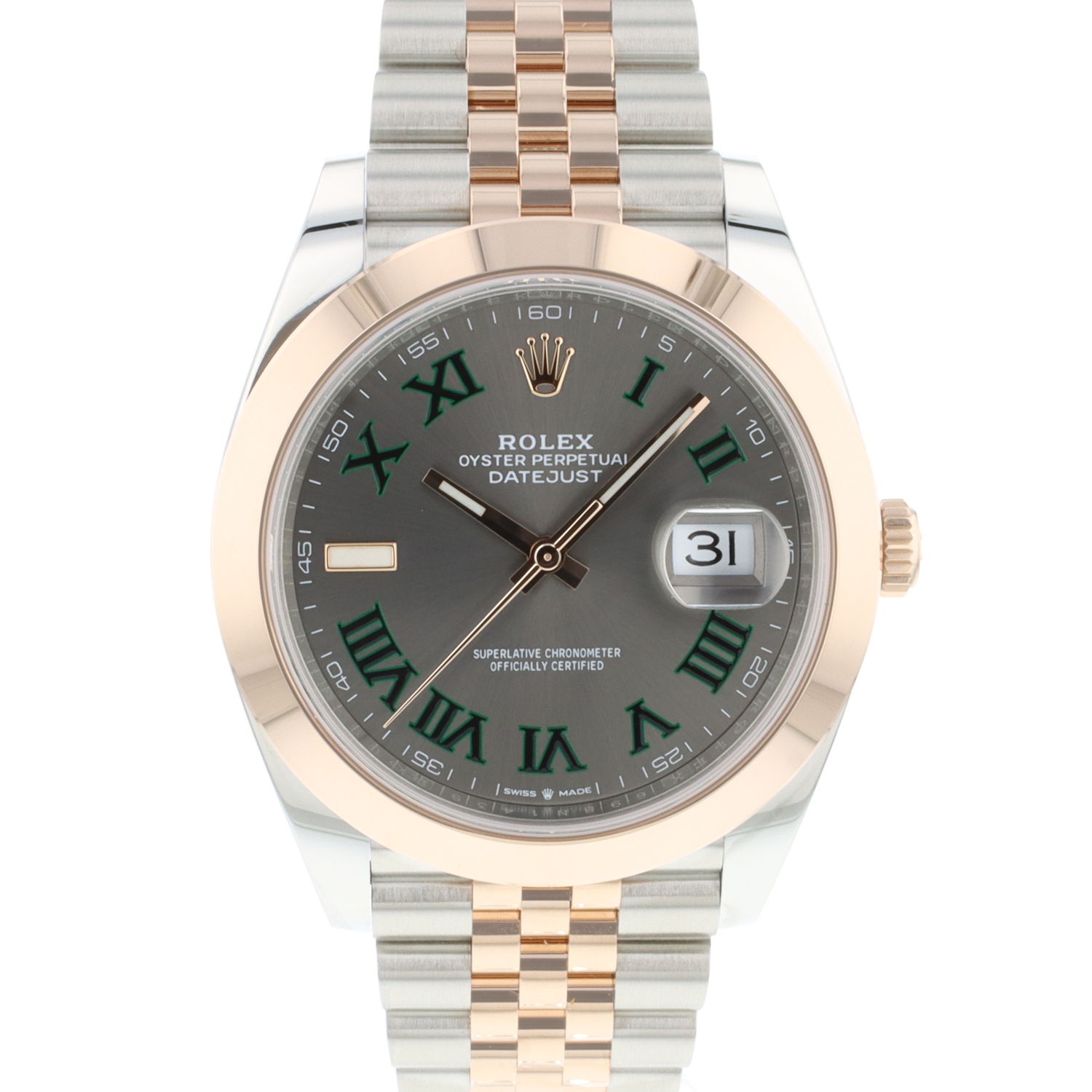Datejust 41 Steel Everose Gold Jubilee 