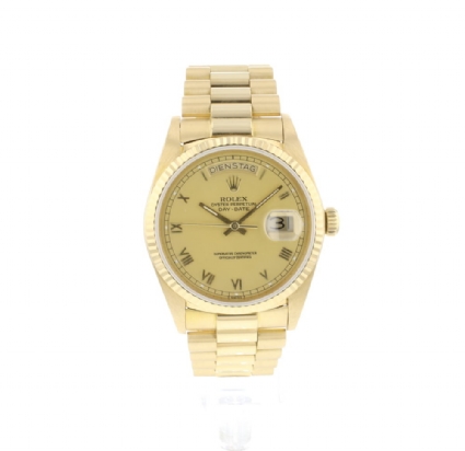 Day-Date 36 President Yellow Gold Roman 