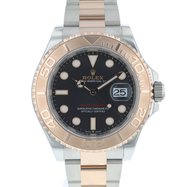 Rolex - Yacht-master 40 Steel-Everose Gold Black Dial NEW