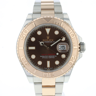 Rolex - Yacht-master 40 Steel-Everose Gold Chocolate Dial New