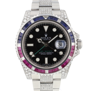 Rolex - GMT-Master II Iced Out Diamonds