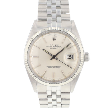 Rolex - Datejust 36 Jubilee Fluted Silver Dial
