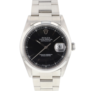 Rolex - Datejust 36 Oyster Black Dial
