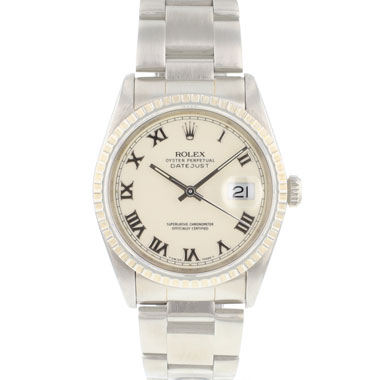 Rolex - Datejust 36 Oyster Ivory Roman Dial
