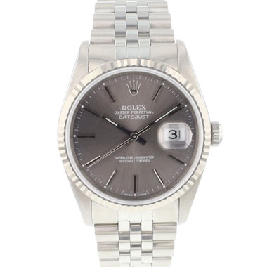 Rolex - Datejust 36 Jubilee Fluted Grey Dial